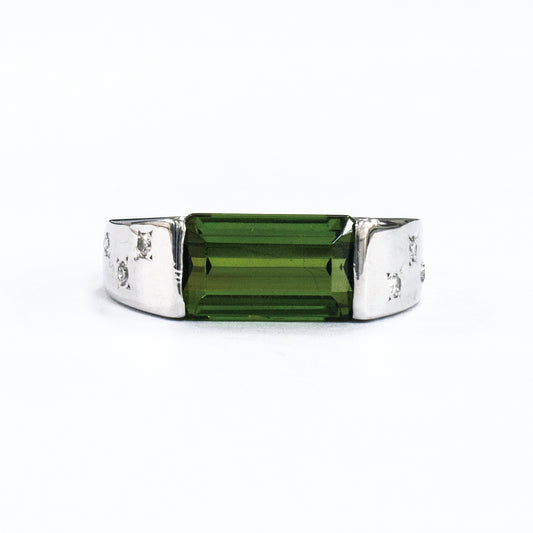 プラチナトルマリンリング