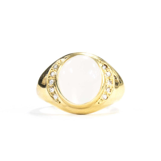 K18イエローゴールドフェルドスパーリング