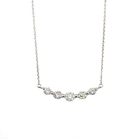 プラチナダイヤモンドネックレス