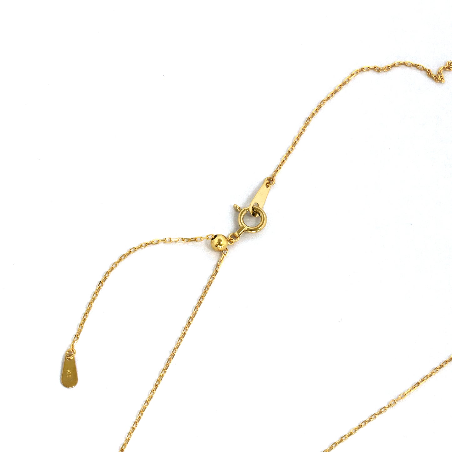 K18イエローゴールドダイヤモンドペンダント