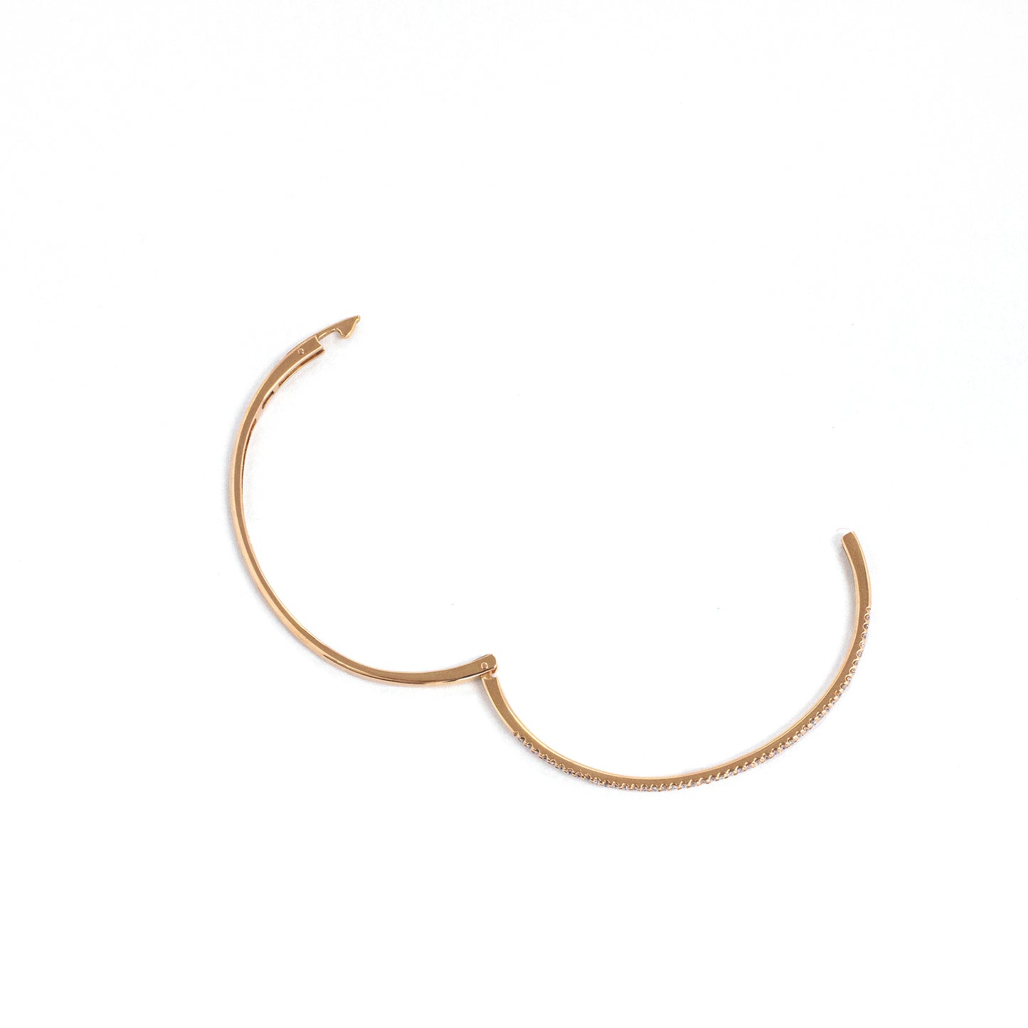 K18ピンクゴールドダイヤモンドブレスレット