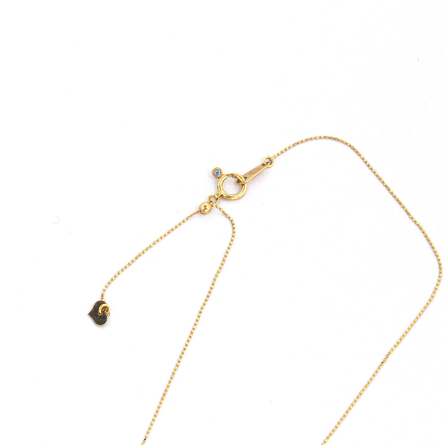 K18イエローゴールドダイヤモンドペンダント