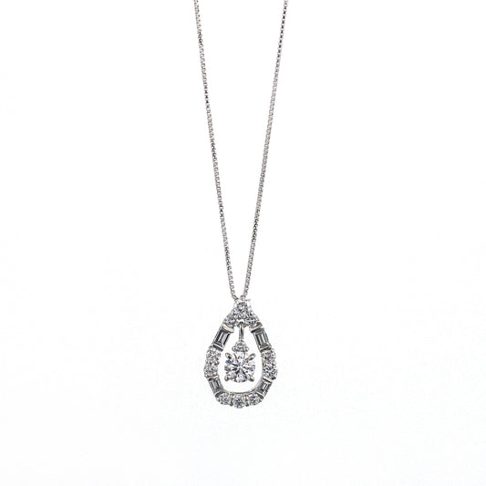 プラチナダイヤモンドペンダント