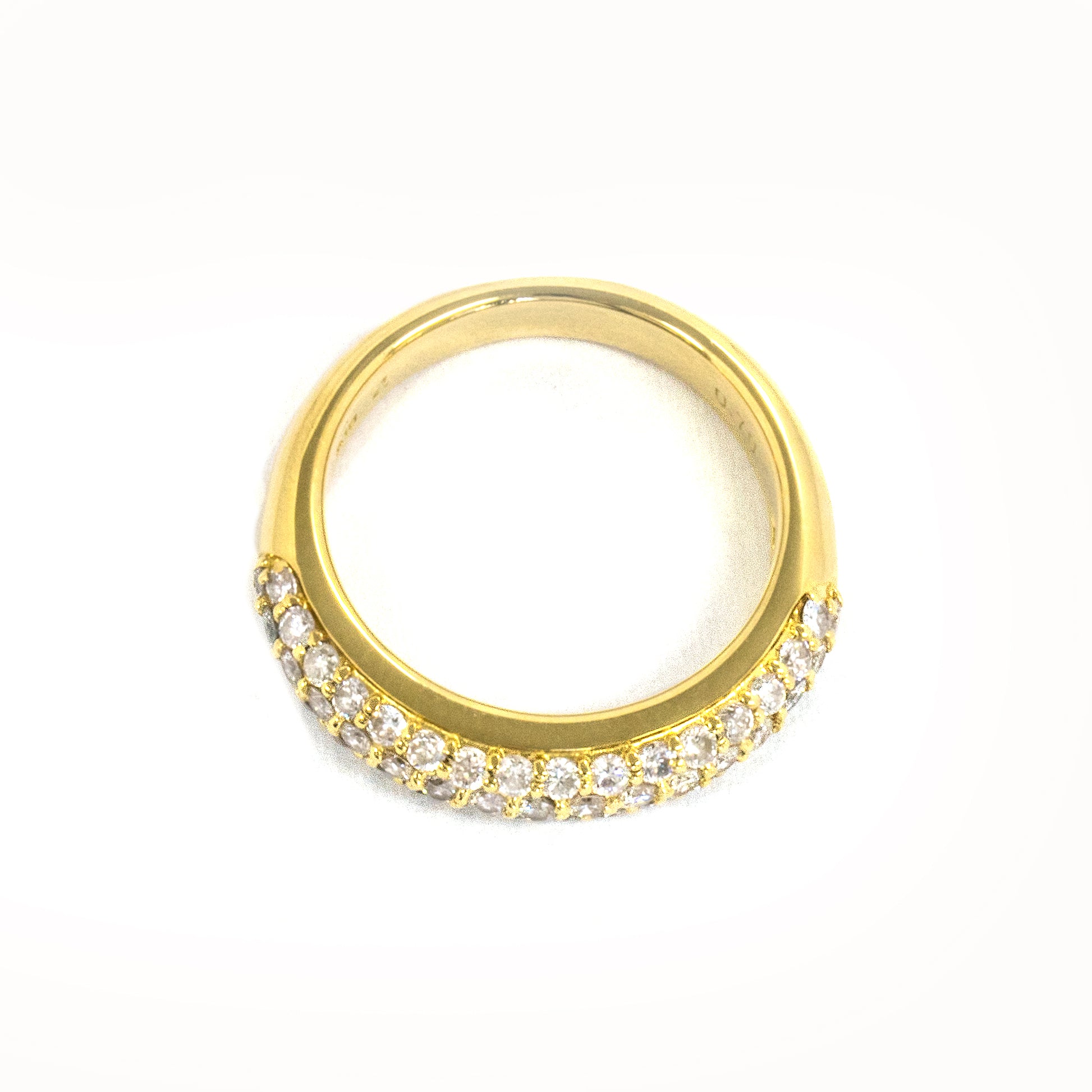 K18イエローゴールドダイヤモンドリング – Re:jewelry（リジュエリー）