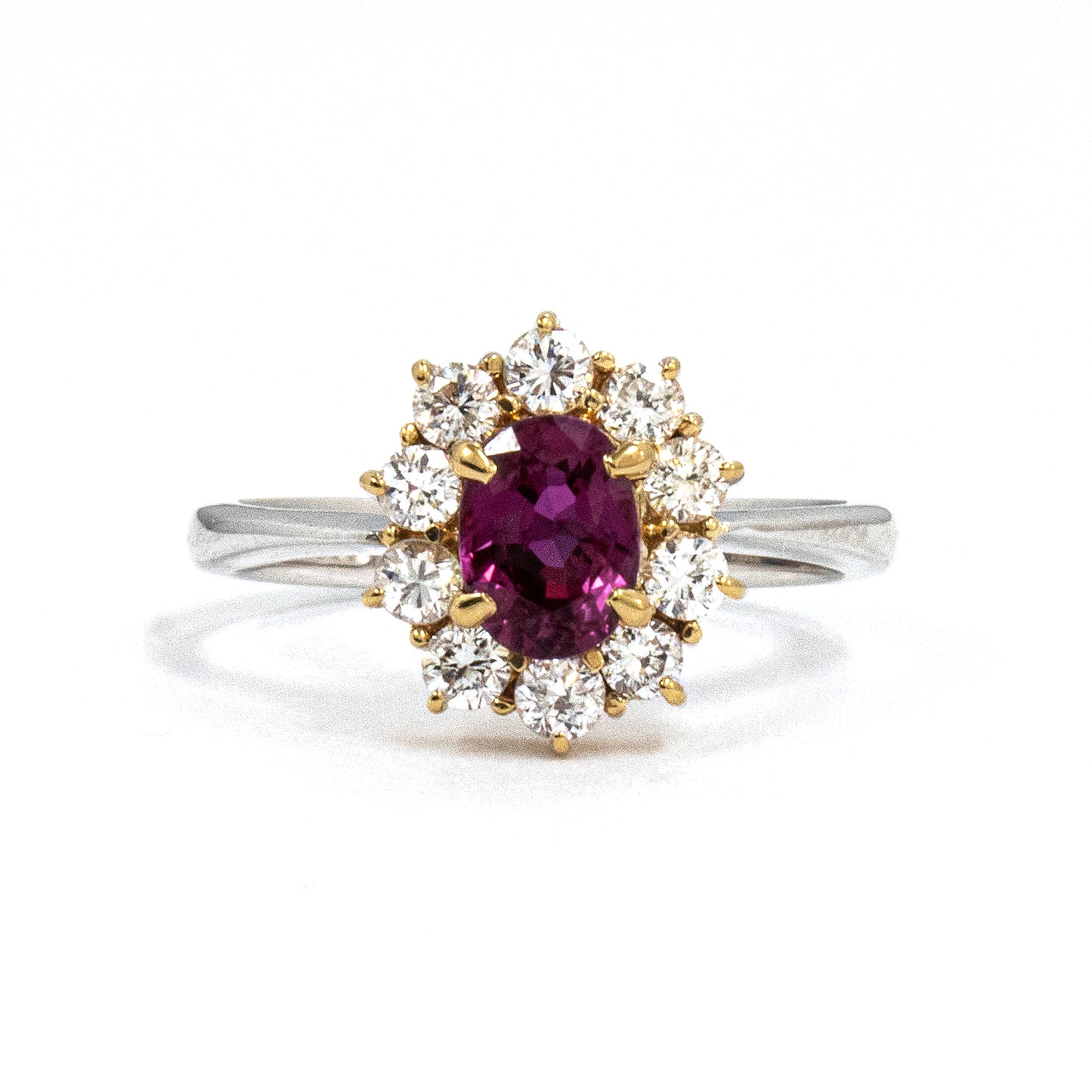 プラチナ／K18イエローゴールドコンビルビーリング