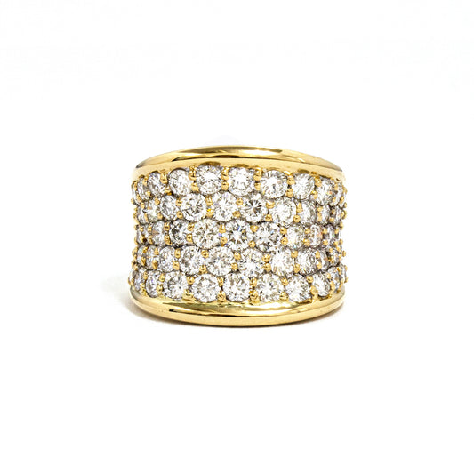 K18ゴールドダイヤモンドリング